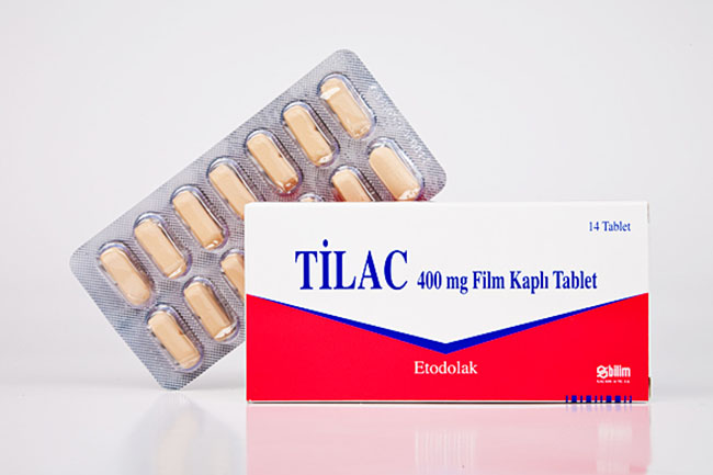 Тилак 400мг №14 таб. п.п/о (Этодолак) Производитель: Турция Bilim Pharmaceuticals A.S.