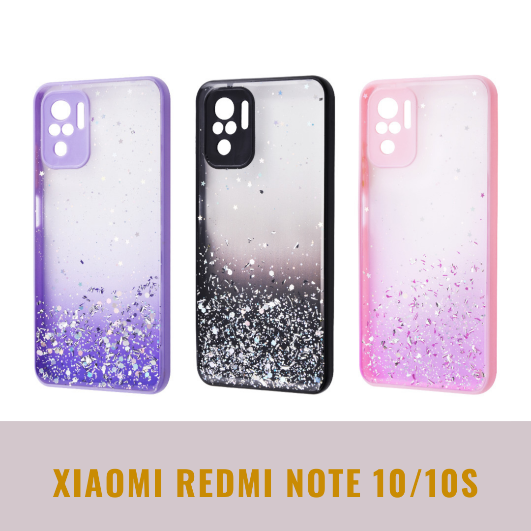 WAVE Sparkles Case (TPU) Xiaomi Redmi Note 10/Note 10S - Крупнейший  маркет-плейс Приднестровья